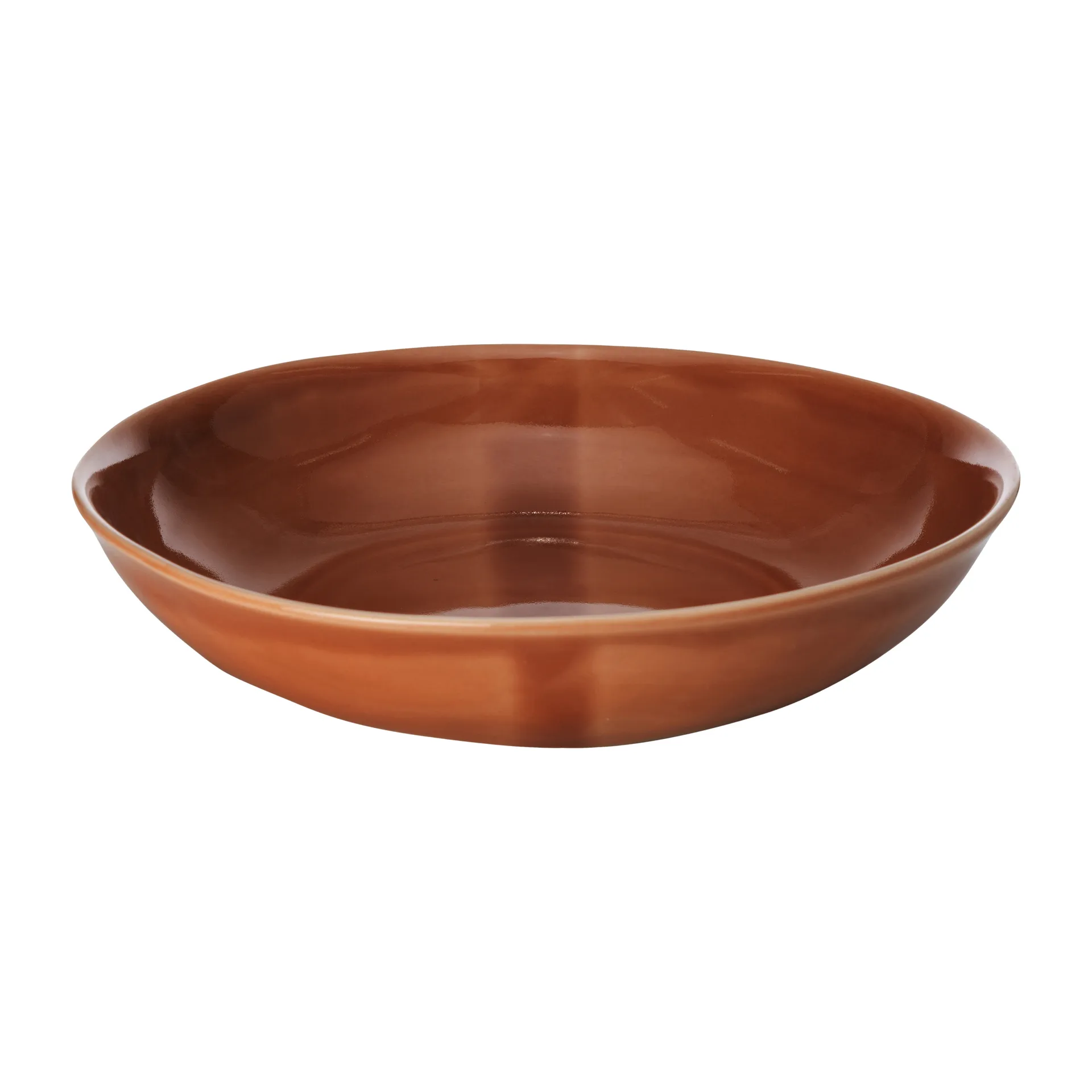 Assiette creuse Heirol x Nosse Smooth Ø28 cm, Terracotta Heirol