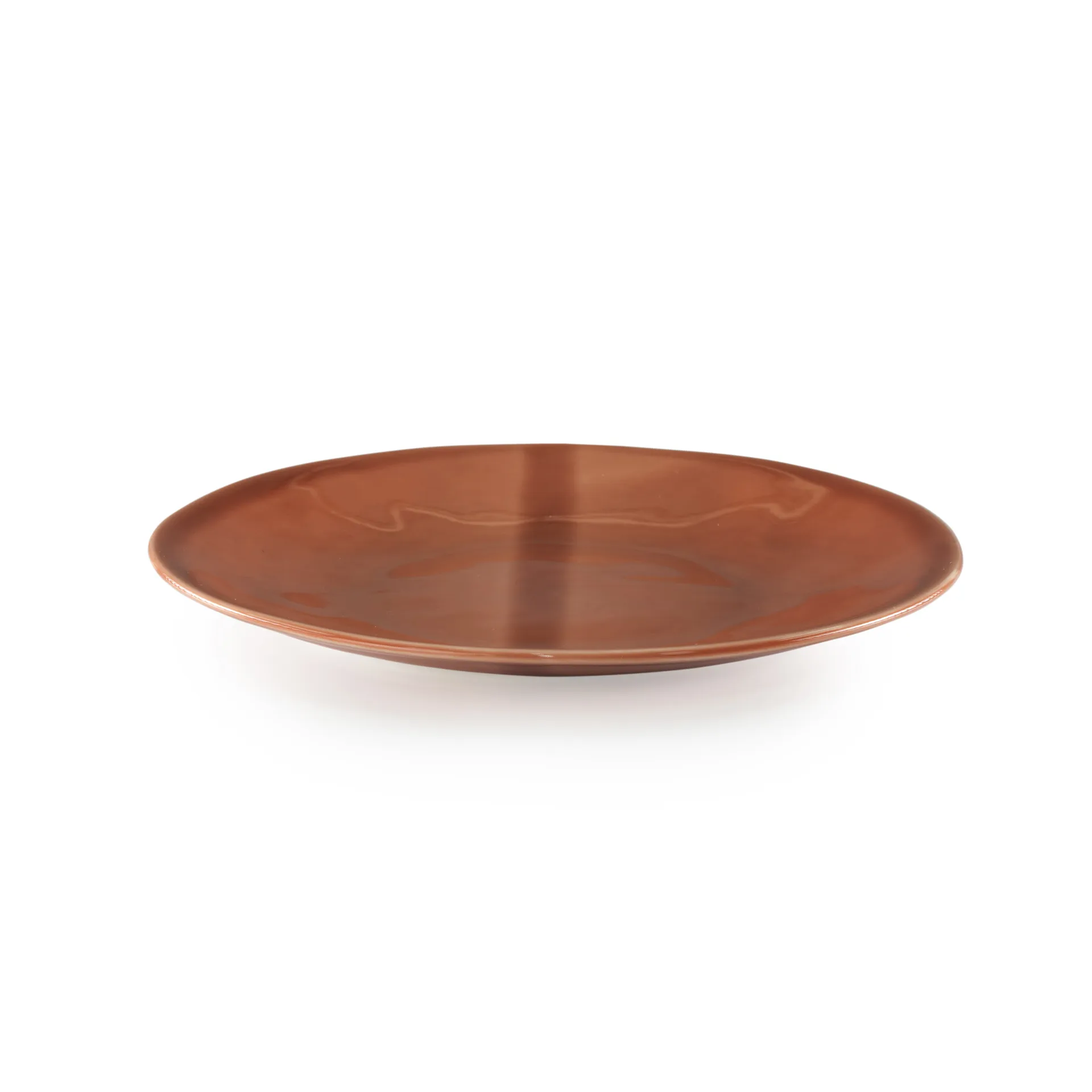 Assiette Heirol x Nosse Smooth Ø23 cm, Terracotta Heirol