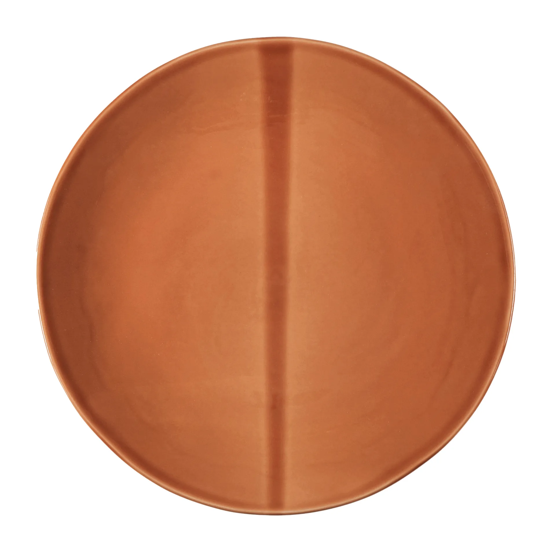 Assiette Heirol x Nosse Smooth Ø28 cm, Terracotta Heirol