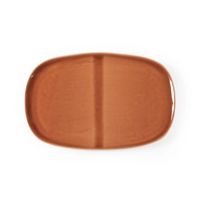 Assiette ovale Heirol x Nosse Svelte 25 cm - Terracotta - Heirol