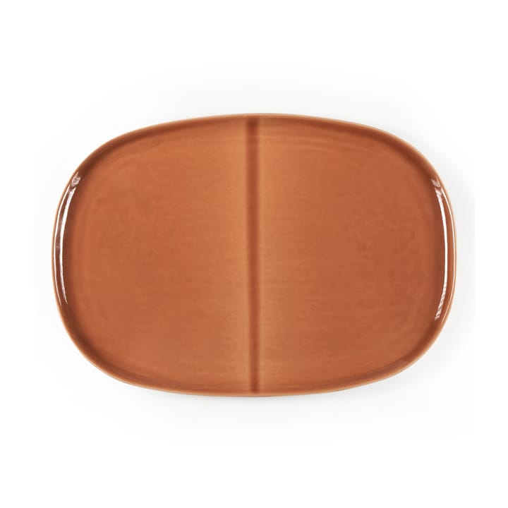 Assiette ovale Heirol x Nosse Svelte 30 cm - Terracotta - Heirol