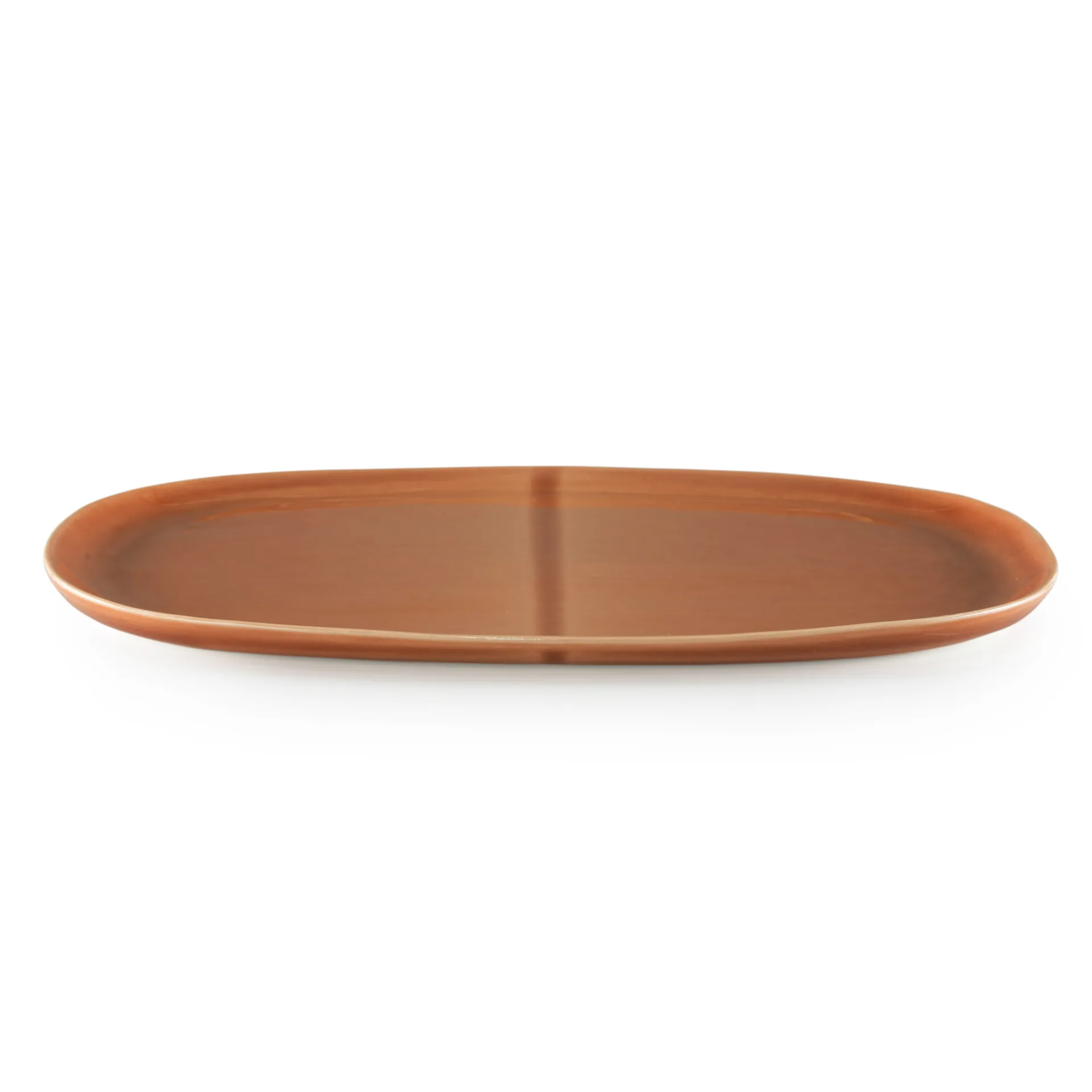 Assiette ovale Heirol x Nosse Svelte 30 cm, Terracotta Heirol