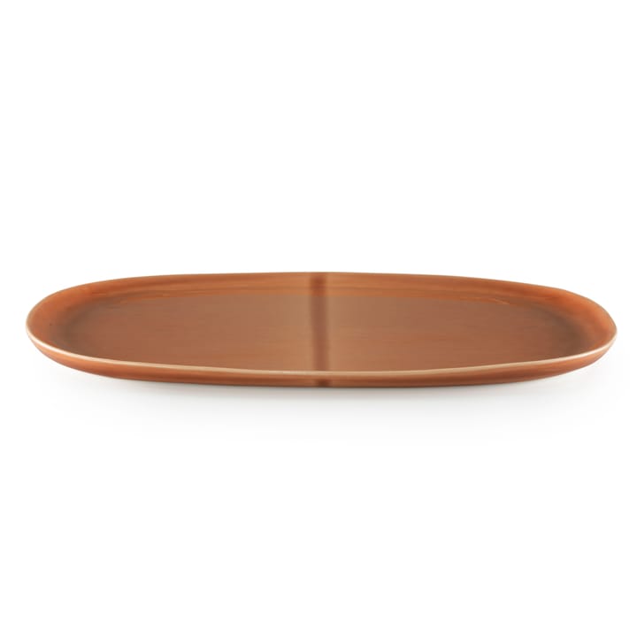 Assiette ovale Heirol x Nosse Svelte 30 cm - Terracotta - Heirol