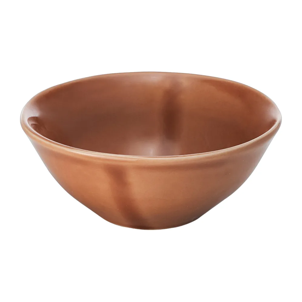 Bol Heirol x Nosse Smooth Ø12 cm, Terracotta Heirol