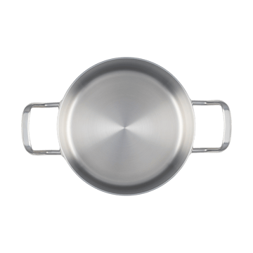 Casserole avec couvercle 3 litres Heirol Steely Classic Triply - Acier inoxydable - Heirol