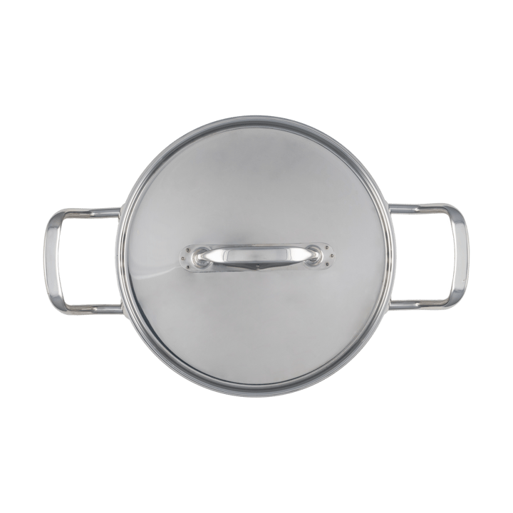 Casserole avec couvercle 3 litres Heirol Steely Classic Triply, Acier inoxydable Heirol