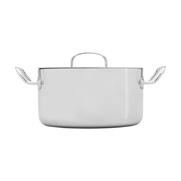 Casserole avec couvercle 5,5 litres Heirol Steely Classic Triply - Acier inoxydable - Heirol