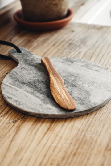 Couteau à beurre Heirol en bois d'olivier - 17,5 cm - Heirol
