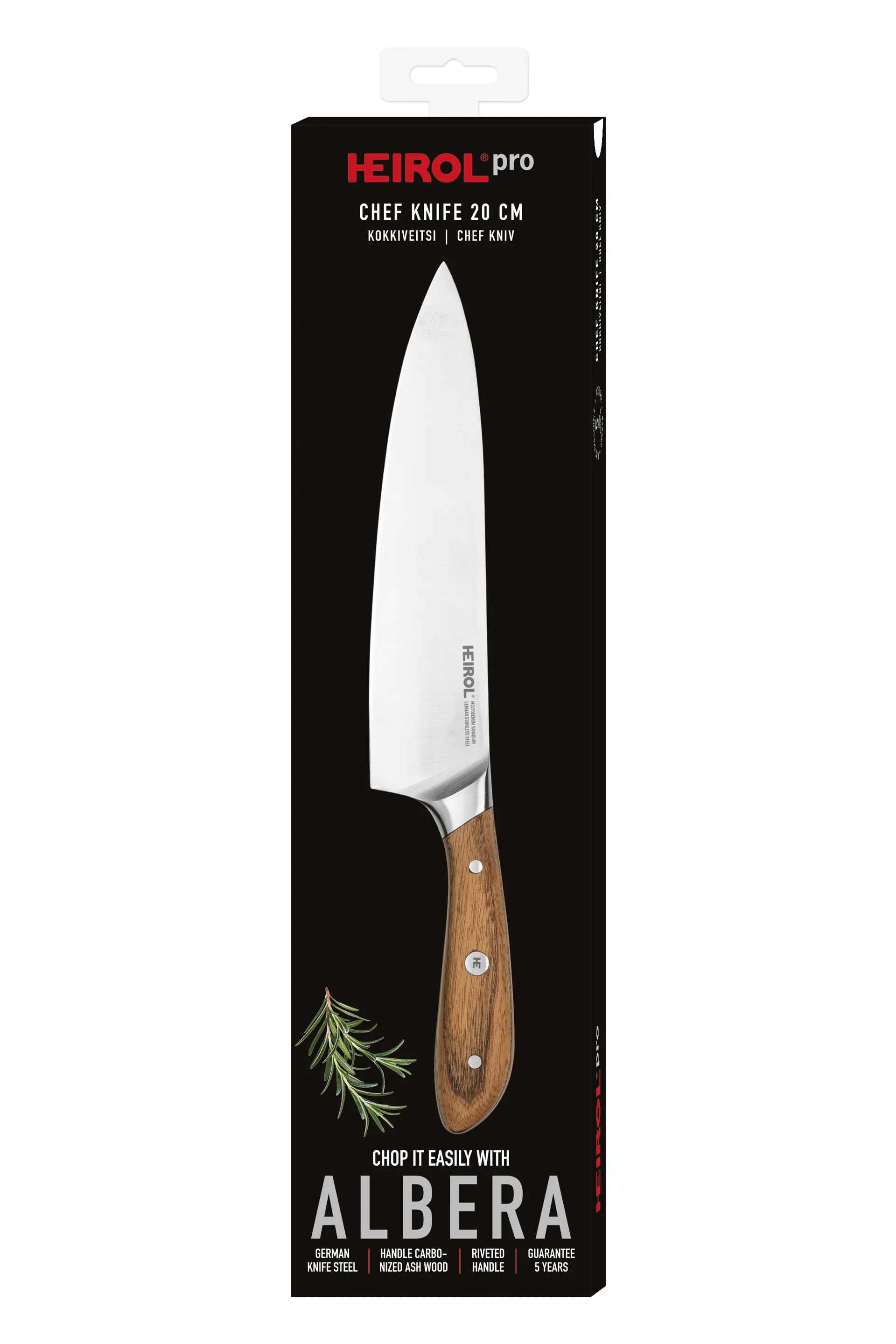 Couteau de chef Heirol albera, 20 cm Heirol