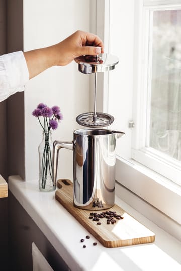 Heirol cafetière à piston en acier inoxydable - 1 L, 8 tasses - Heirol