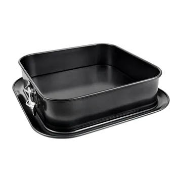 Heirol moule à charnière carré à base extra large - 24x24 cm - Heirol