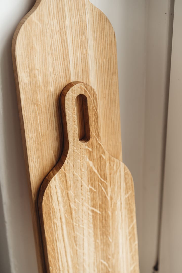 Heirol planche à découper avec poignée, chêne, 12x39 cm Heirol