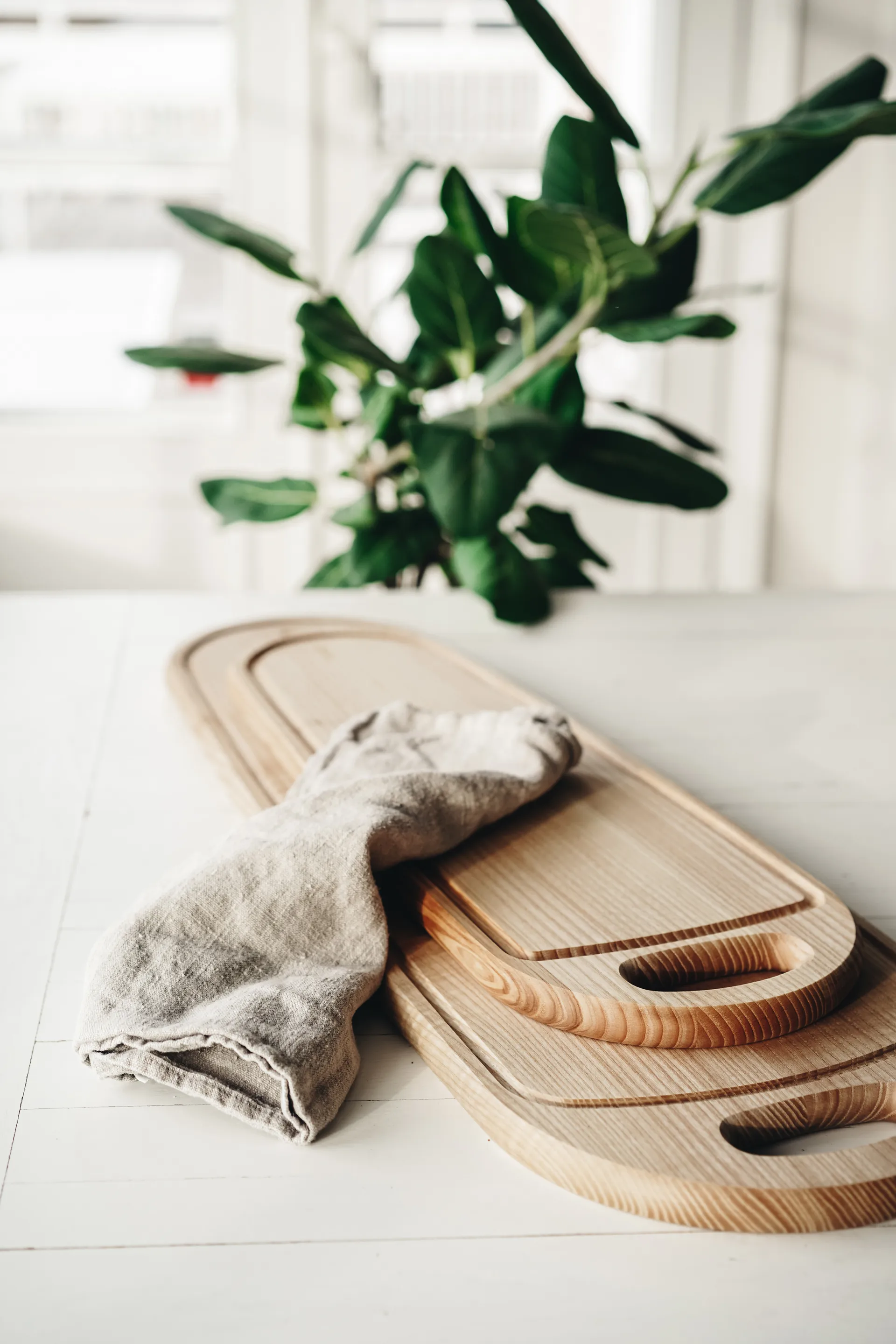 Heirol planche à découper en frêne, 20x58 cm Heirol