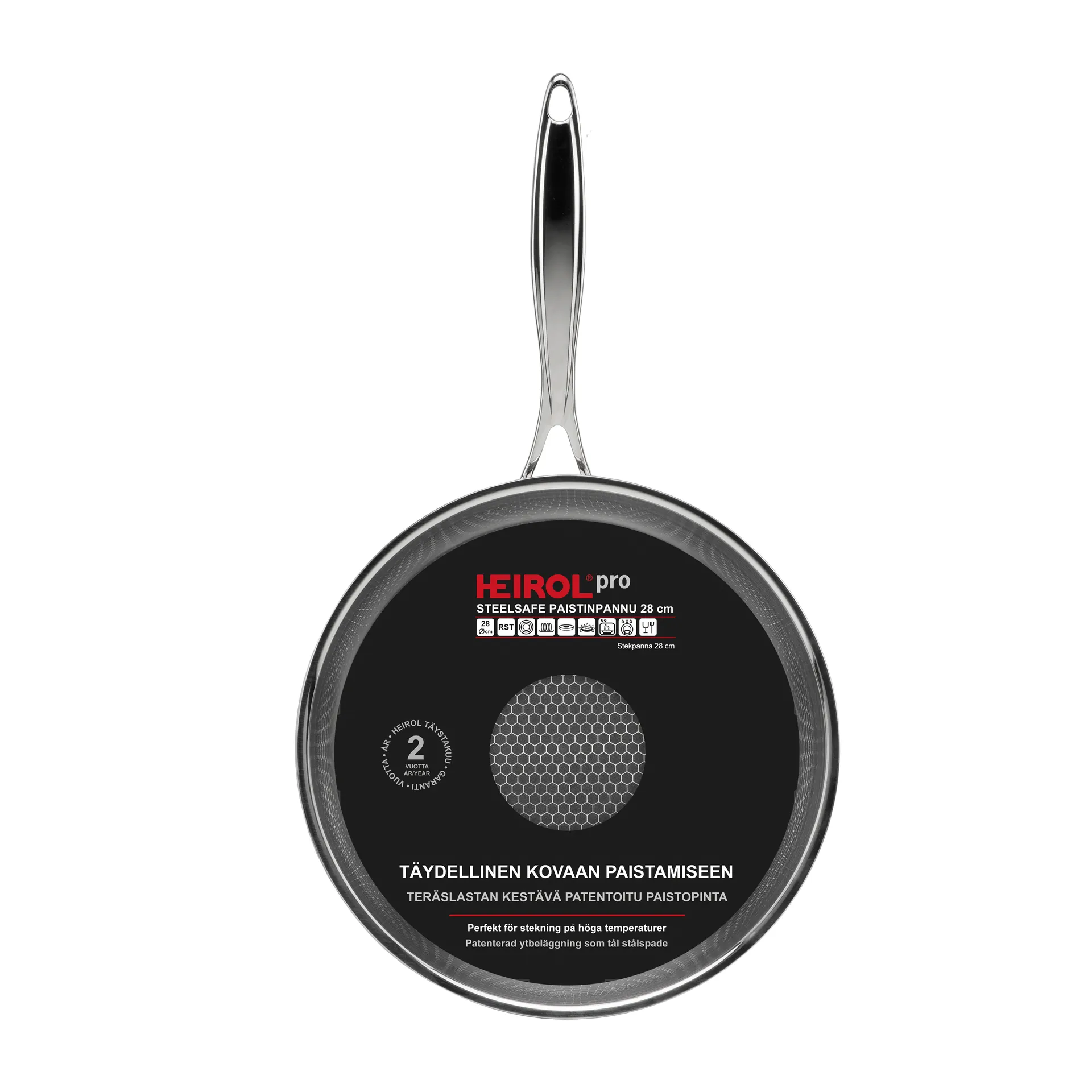 Heirol Steelsafe poêle à frire, Ø28 cm Heirol