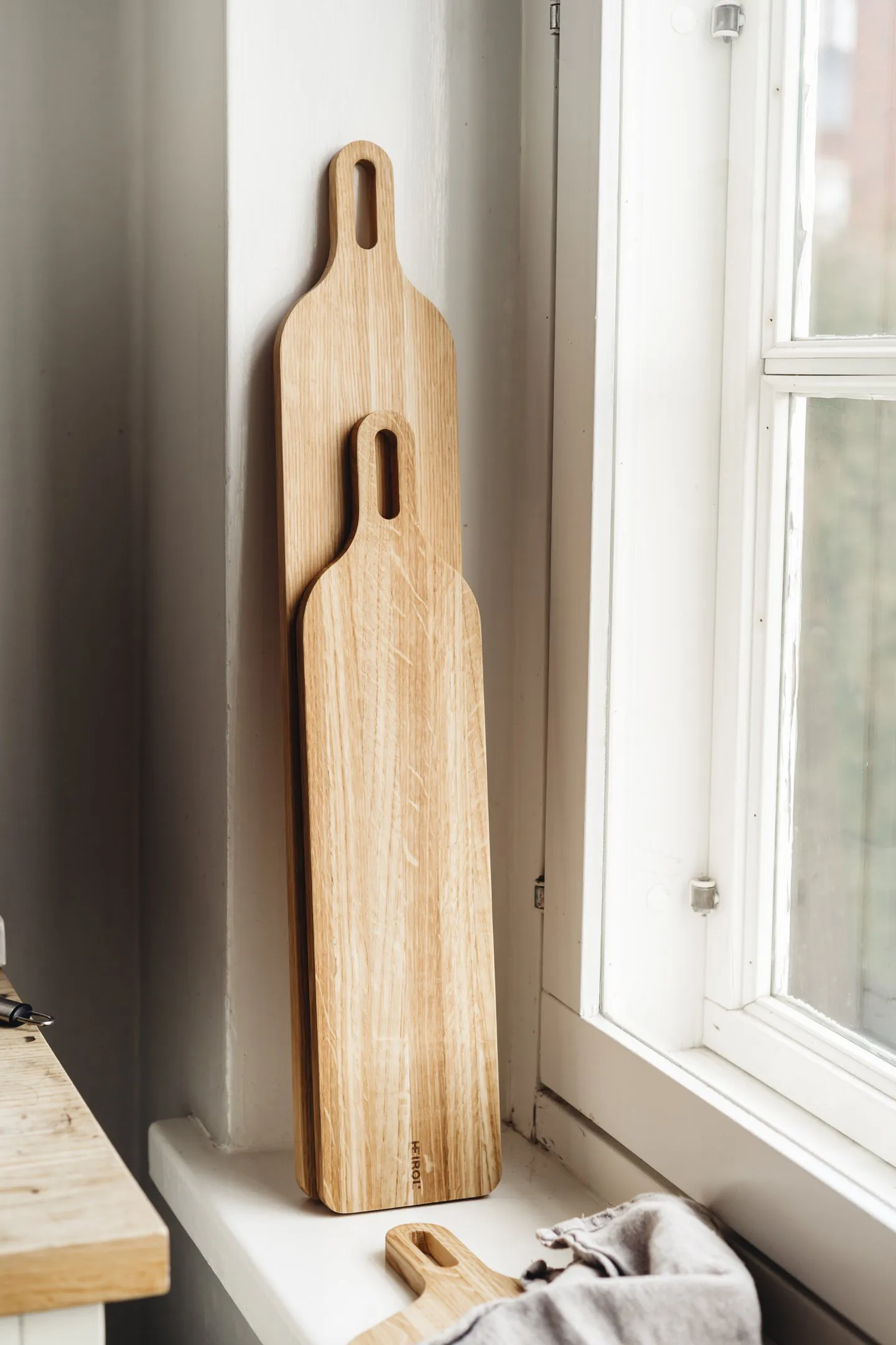 Planche à découper Heirol 39x12 cm, Chêne Heirol