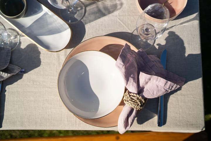 Plat de service Heirol x Nosse Edge 12,2x30 cm, Gold Heirol