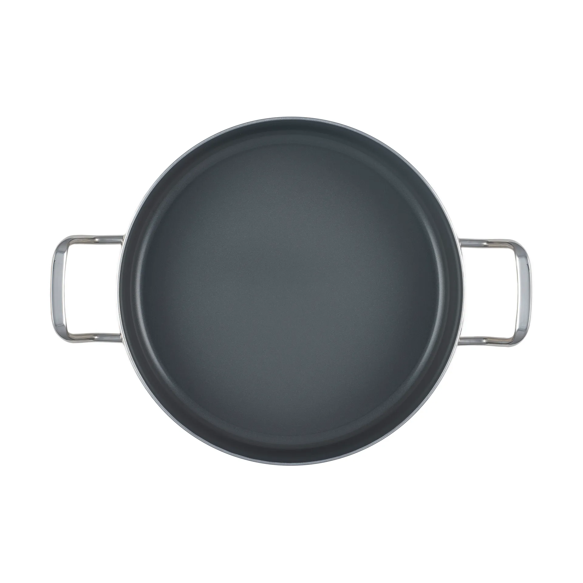 Sauteuse 4 litres Heirol Cerasafe® Triply, Acier inoxydable Heirol