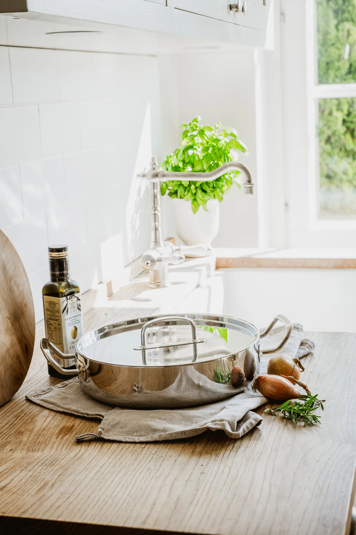 Sauteuse 4 litres Heirol Cerasafe® Triply, Acier inoxydable Heirol