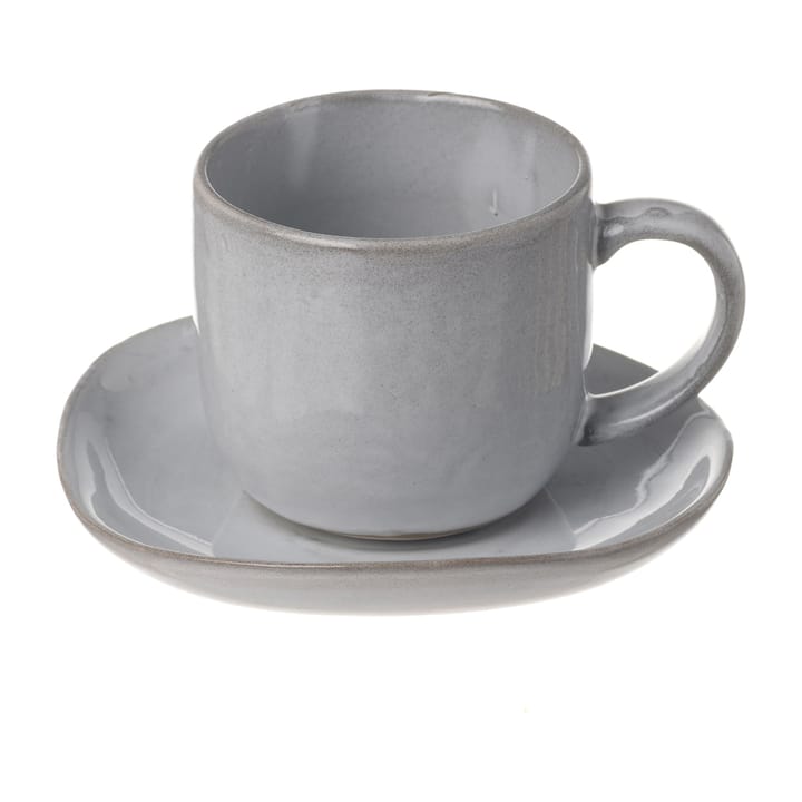 Tasse avec soucoupe Heirol x Nosse Svelte 12 cl - Stone - Heirol