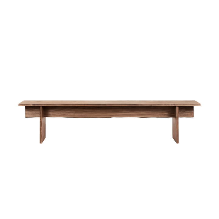 Banc Bookmatch 210 cm - Noyer - Hem