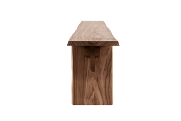 Banc Bookmatch 210 cm - Noyer - Hem