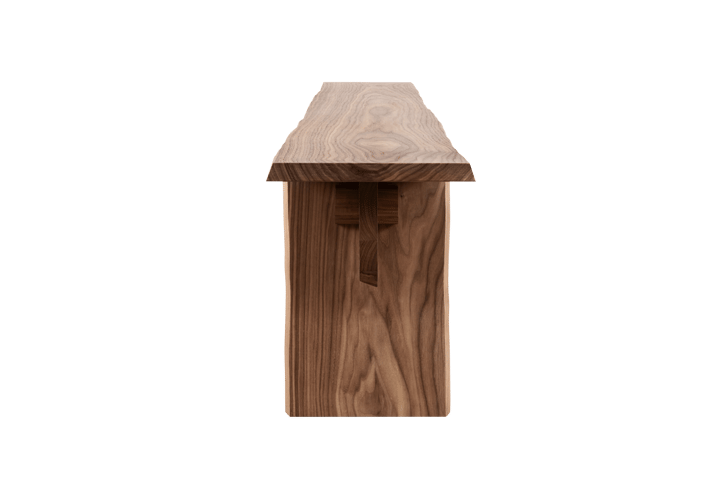 Banc Bookmatch 210 cm, Noyer Hem