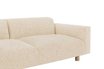 Canapé Koti 3 places 240 cm - Eggshell - Hem