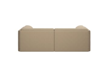Canapé Palo Block 2 places avec accoudoirs Low 200 cm - Beige - Hem