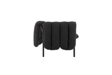 Canapé Puffy 2,5 places 205 cm - Anthracite-black grey - Hem