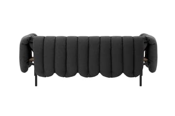 Canapé Puffy 2,5 places 205 cm - Anthracite-black grey - Hem