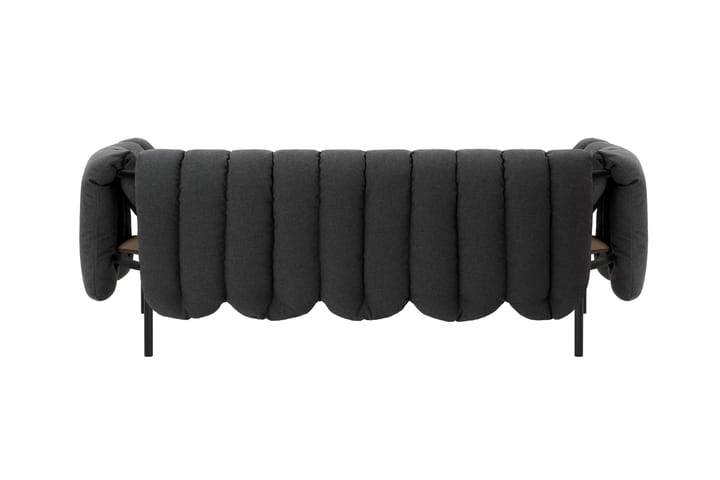 Canapé Puffy 2,5 places 205 cm, Anthracite-black grey Hem