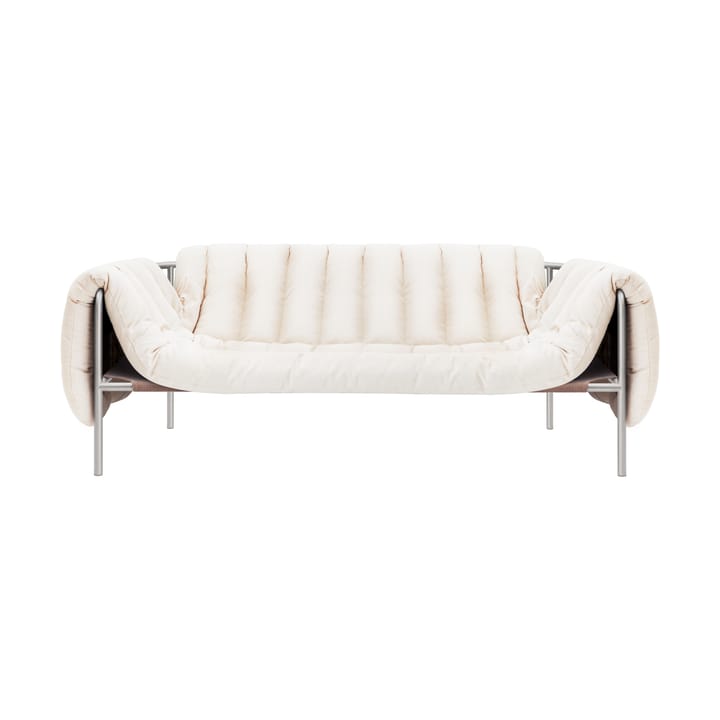 Canapé Puffy 2,5 places 205 cm - Natural-acier inoxydable - Hem