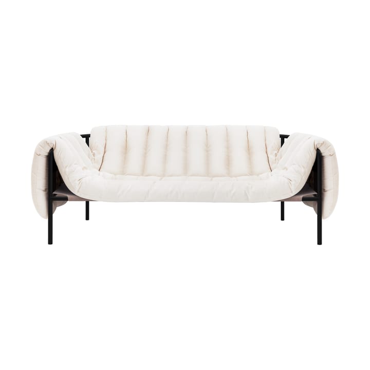 Canapé Puffy 2,5 places 205 cm - Natural-black grey - Hem