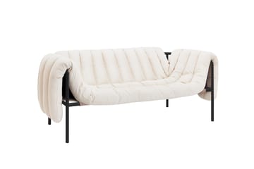 Canapé Puffy 2,5 places 205 cm - Natural-black grey - Hem