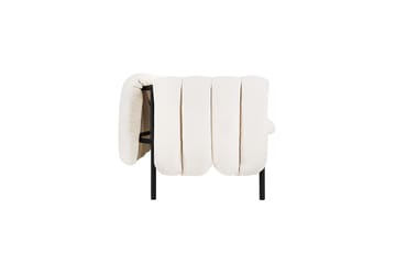 Canapé Puffy 2,5 places 205 cm - Natural-black grey - Hem