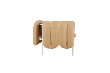 Canapé Puffy 2,5 places 205 cm - Sand leather-cream - Hem