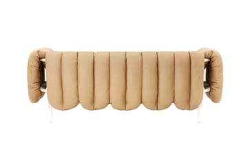 Canapé Puffy 2,5 places 205 cm - Sand leather-cream - Hem