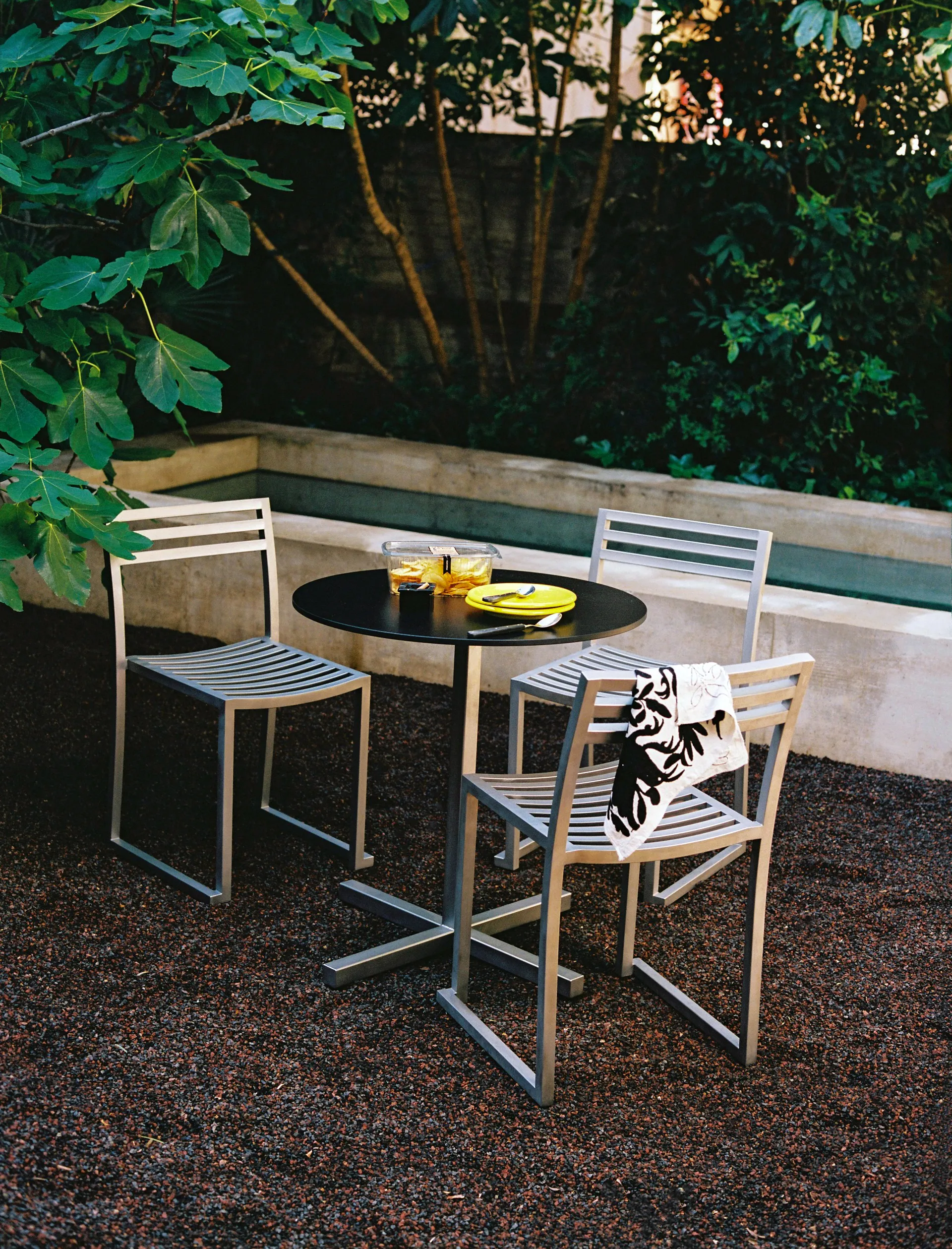 Chaise Chop Lot de 2, Stainless steel Hem