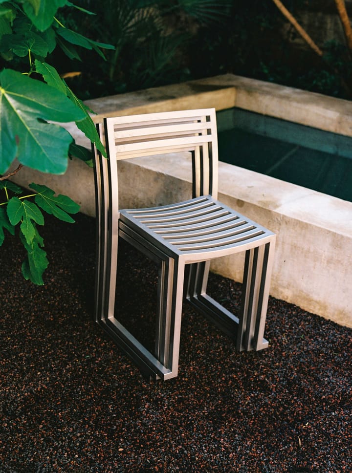 Chaise Chop Lot de 2, Stainless steel Hem