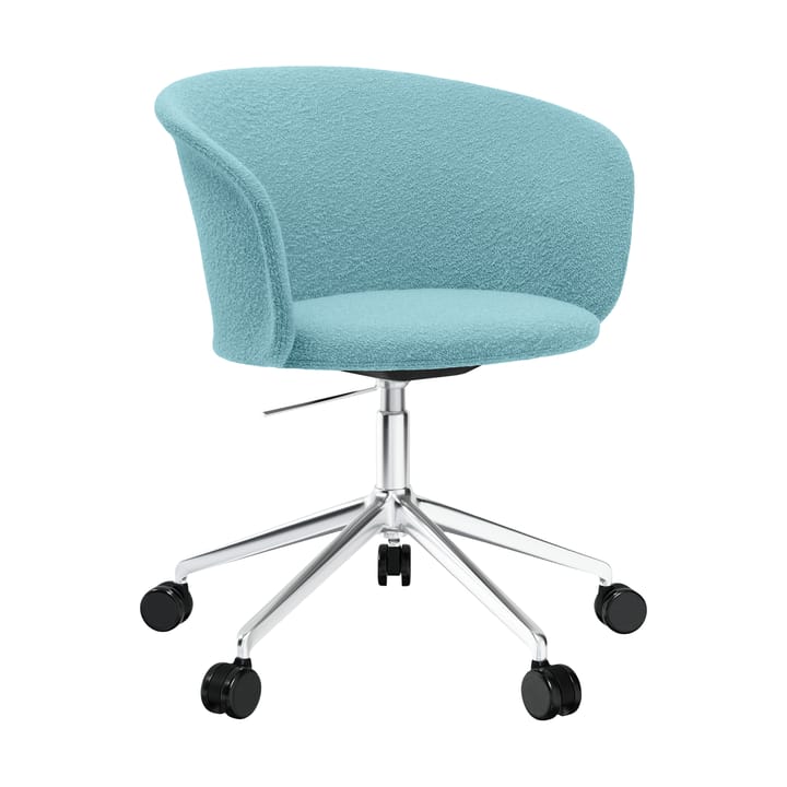 Chaise de bureau Kendo Swivel à 5 roulettes - Icicle-polished aluminium - Hem