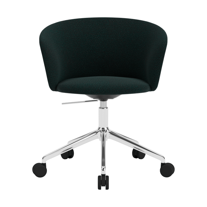 Chaise de bureau Kendo Swivel à 5 roulettes - Pine-polished aluminium - Hem