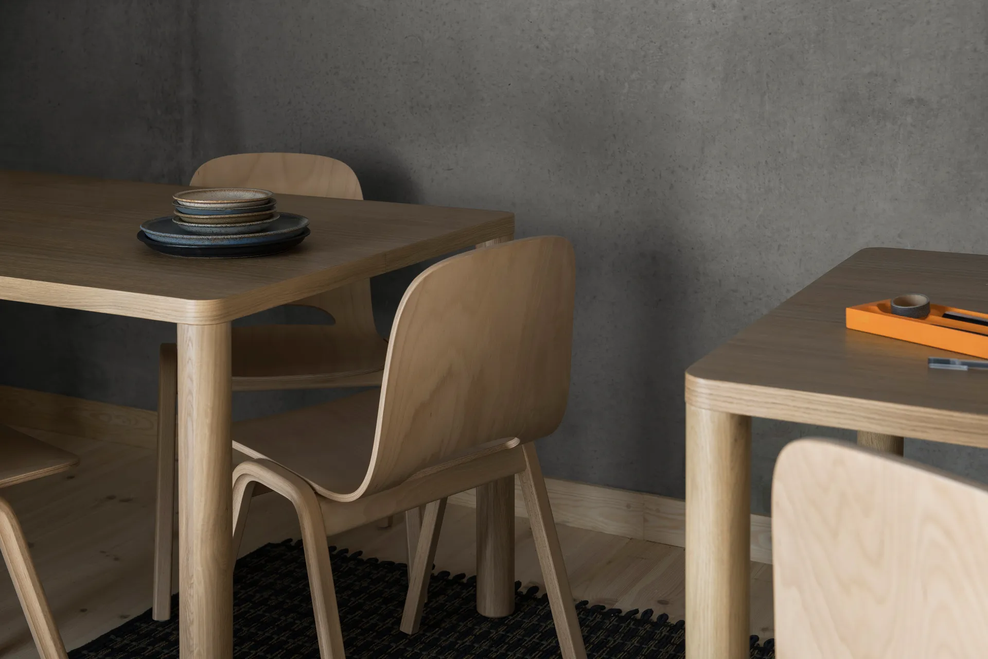 Chaise Touchwood, Hêtre Hem