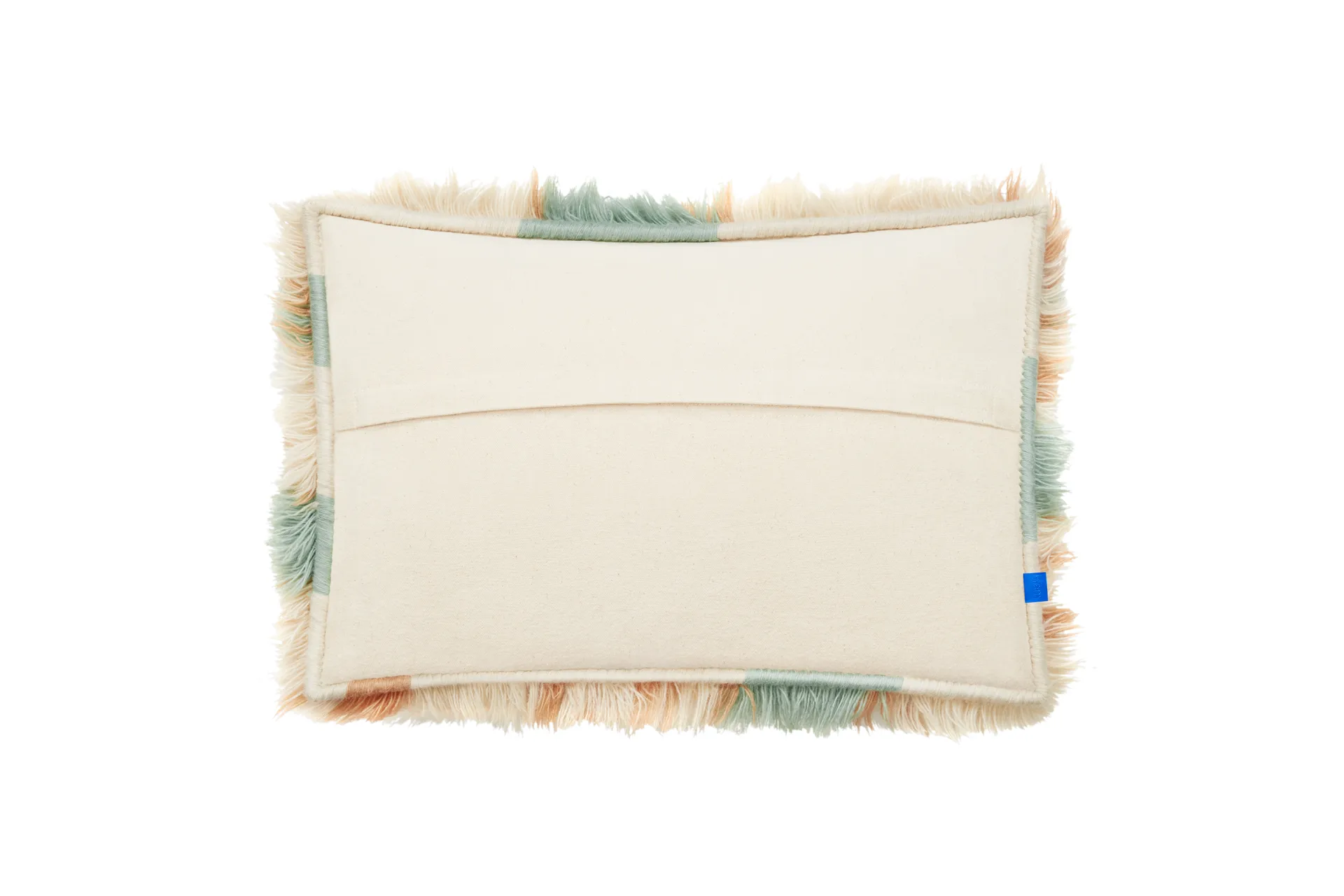 Coussin Monster Large 40x60 cm, Turquoise-peach Hem