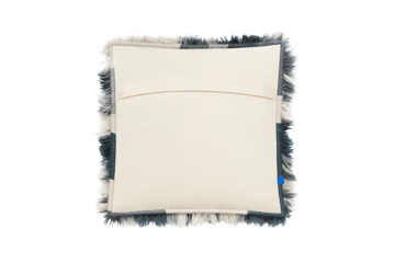 Coussin Monster Medium 50x50 cm - Dark teal-off white - Hem