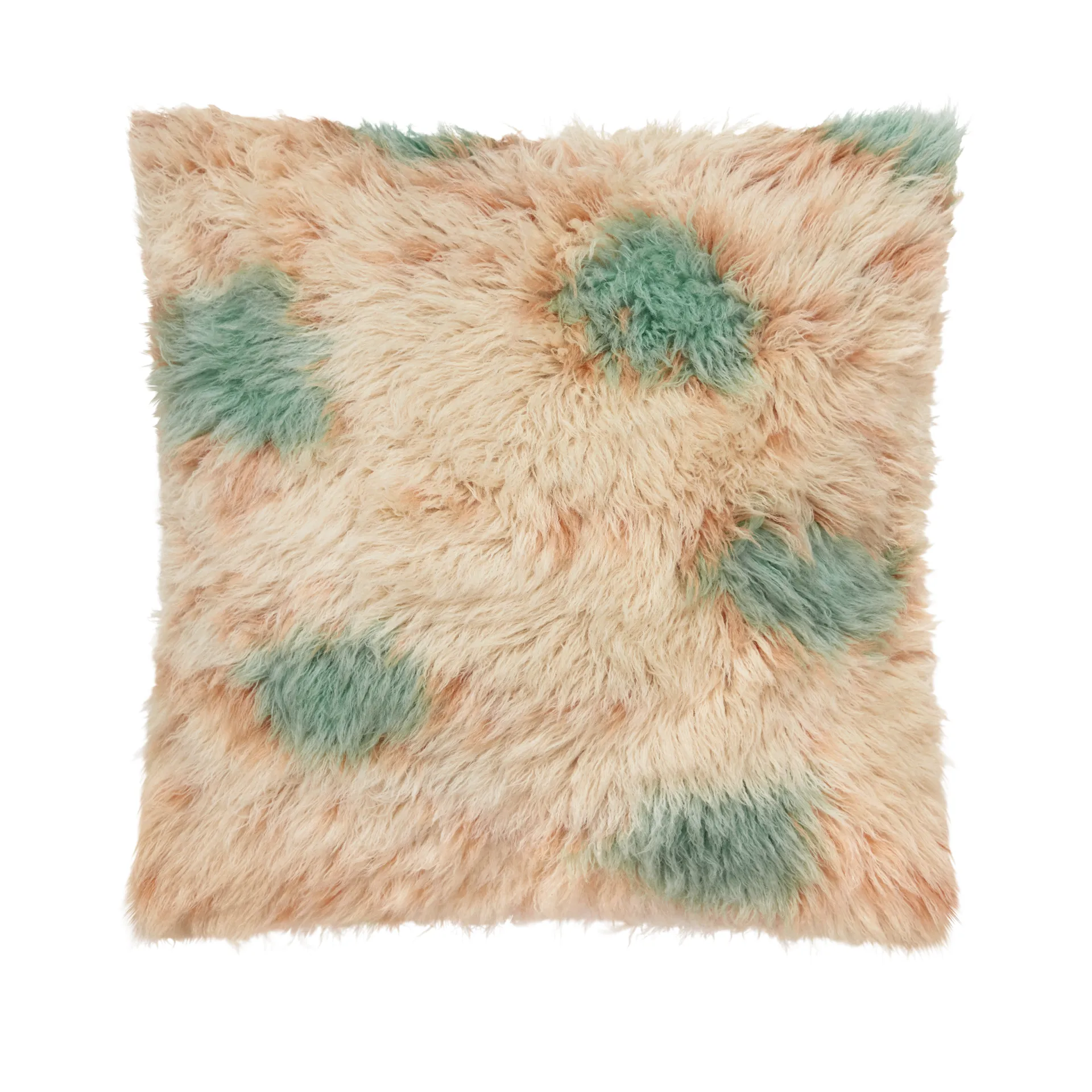 Coussin Monster Medium 50x50 cm, Turquoise-peach Hem
