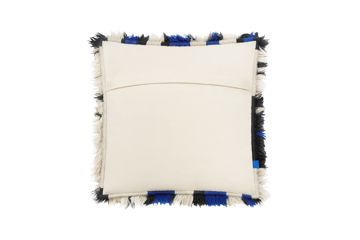 Coussin Monster Medium 50x50 cm - Ultramarine blue-off white - Hem