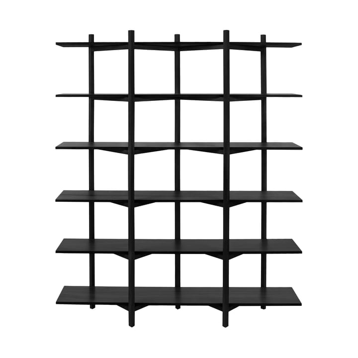 Etagére Zig Zag High 175x214 cm - Black - Hem