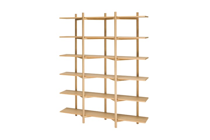 Etagére Zig Zag High 175x214 cm, Chêne Hem