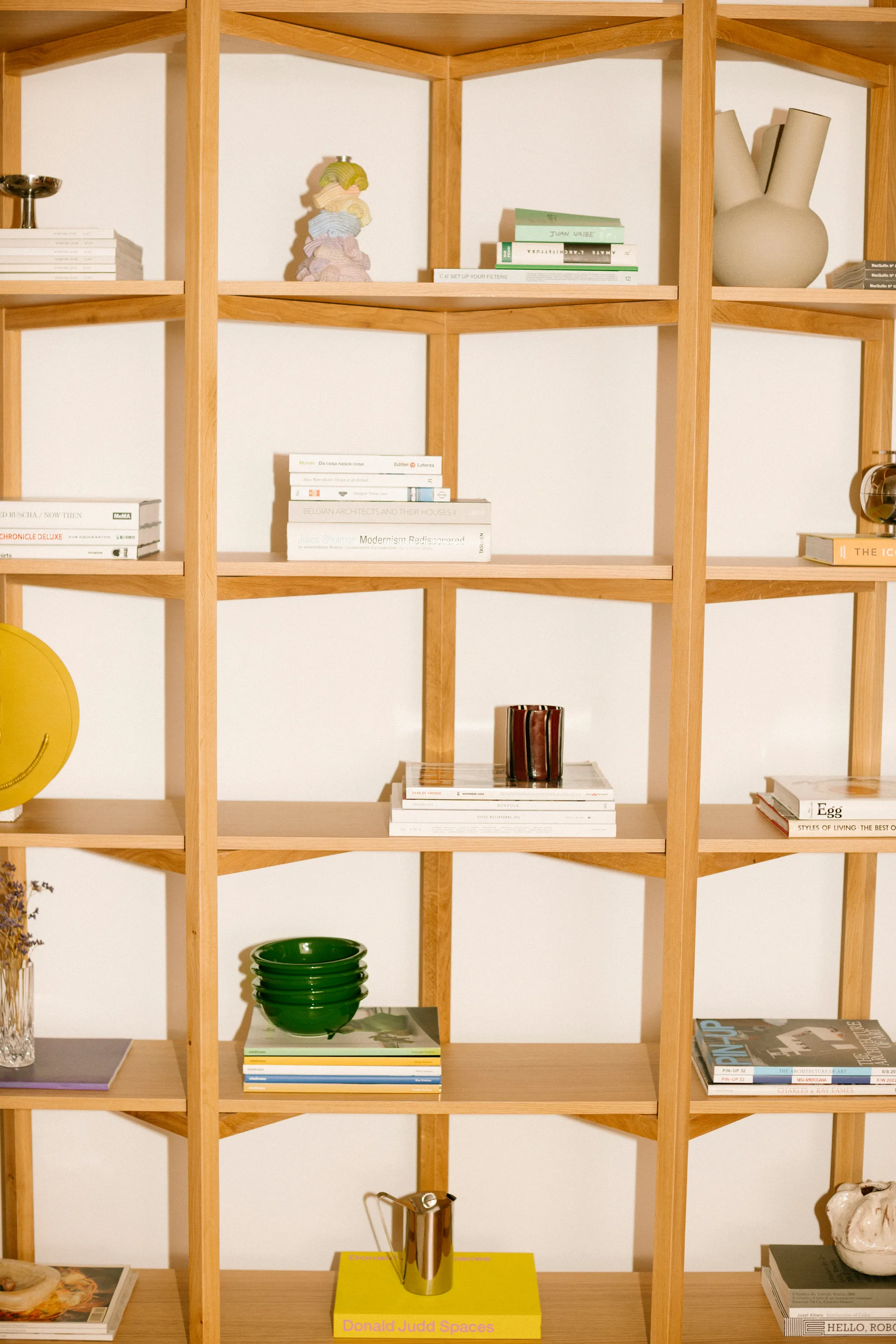 Etagére Zig Zag High 175x214 cm, Chêne Hem