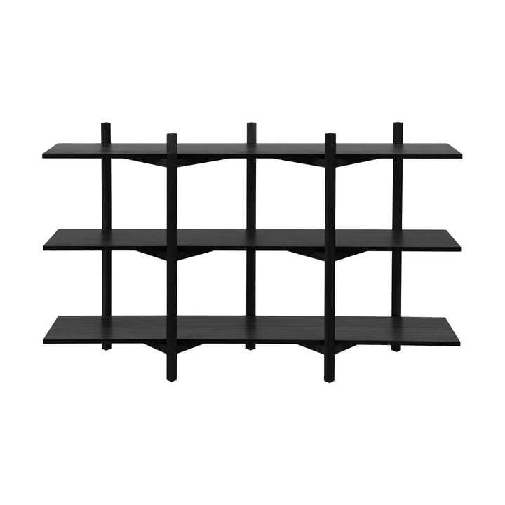 Etagére Zig Zag Low 175x100 cm - Black - Hem